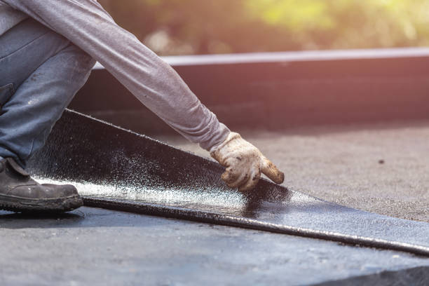 Professional Emergency Waterproofing technician working in Port Orange, FL